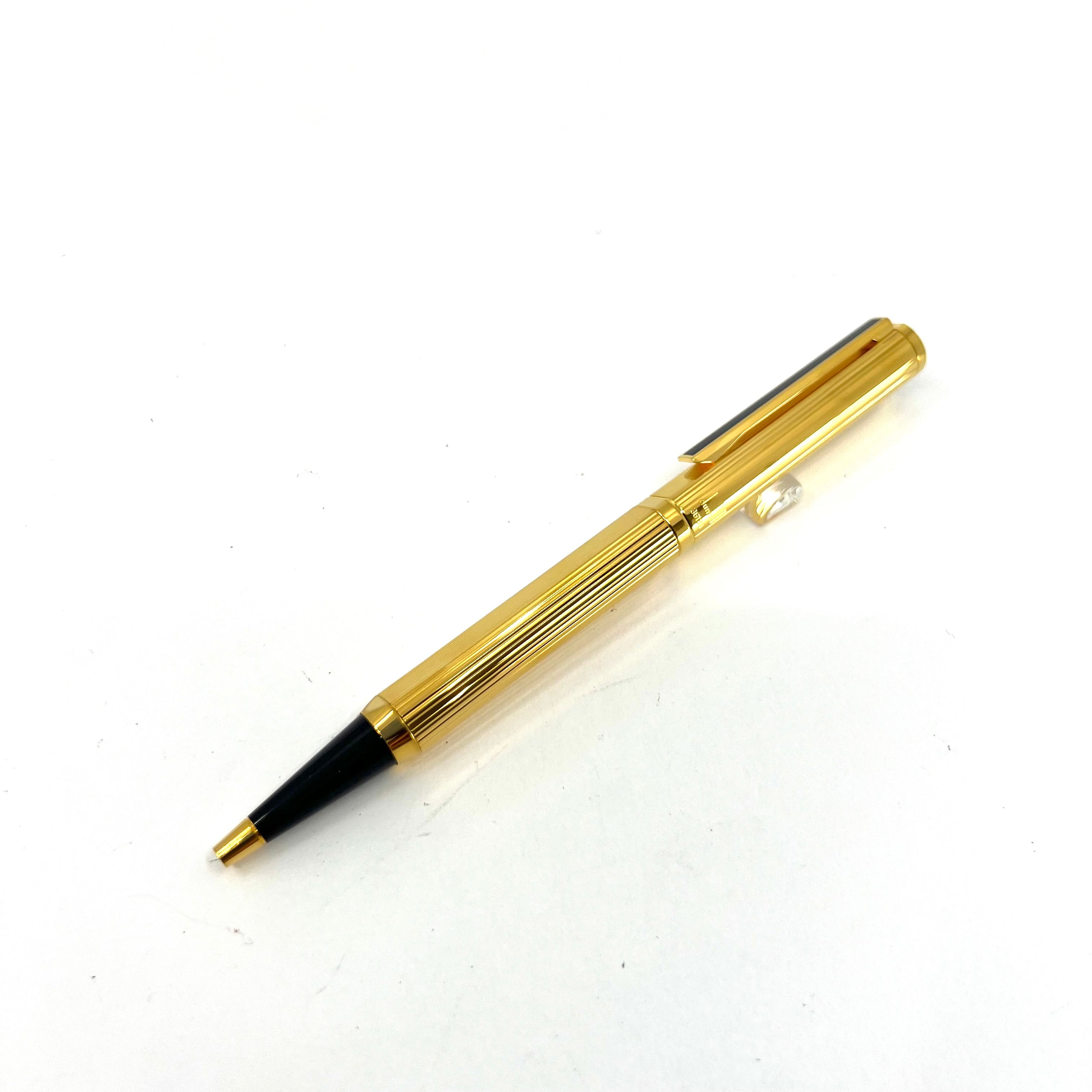 Alfred Dunhill Ball Pen Heavy Gold Plated 20 microns - A true Classic one of the best of Dunhill - circa 2005