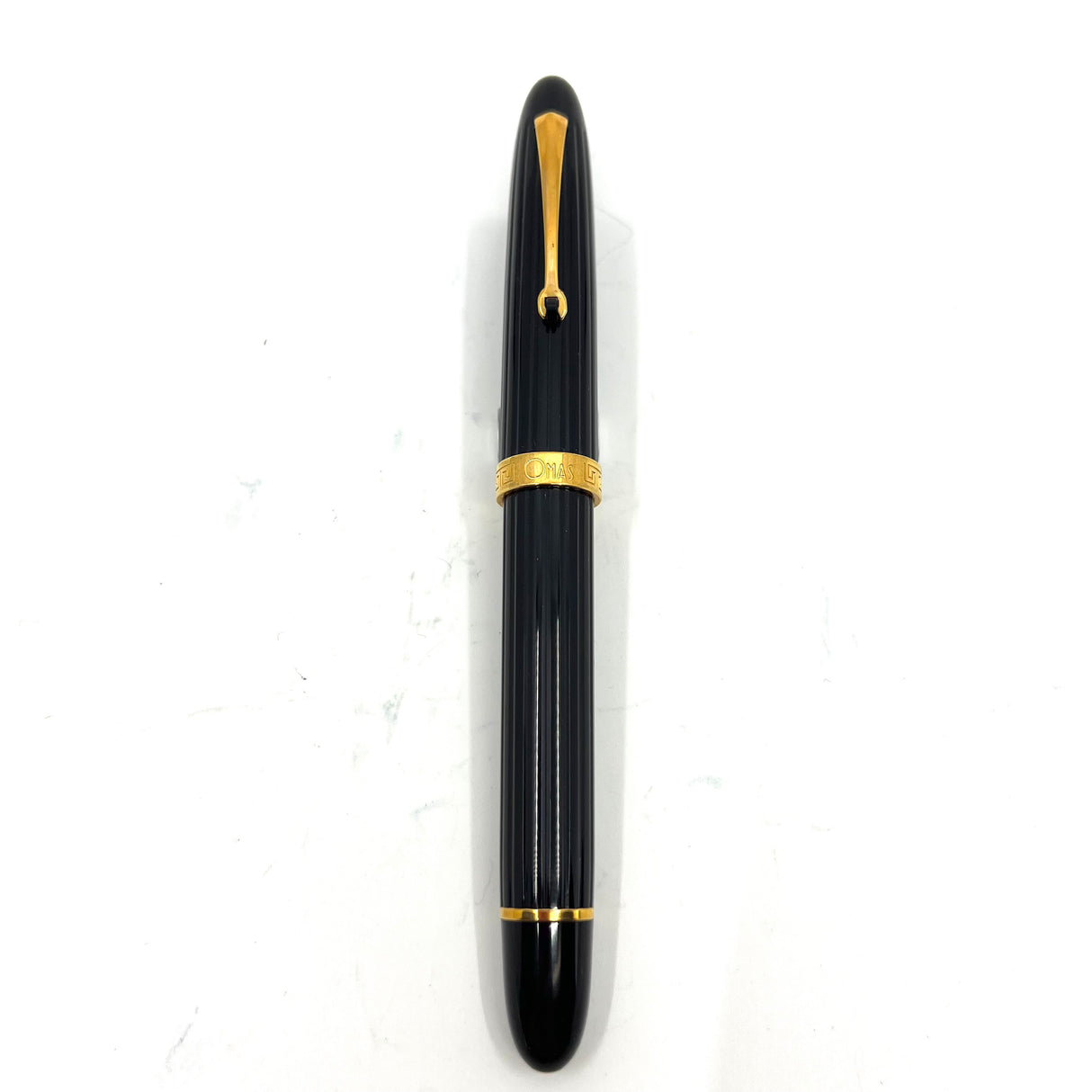 Omas Ogiva 557/S Black Fluted - Fountain Pen