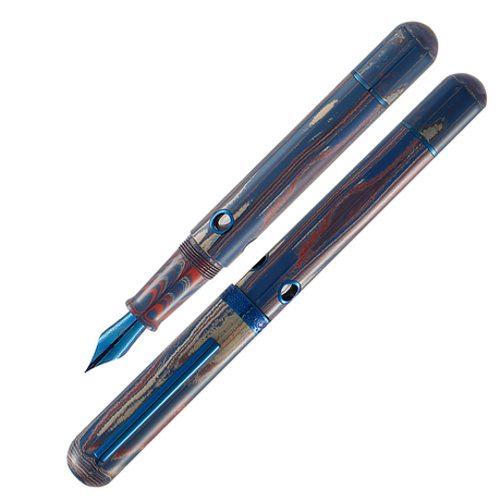 Nahvalur Nautilus The Blue Ringed - Fountain Pen