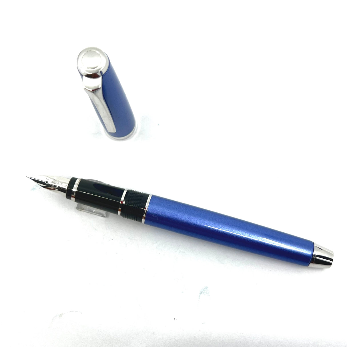 Pilot Falcon 2 Sapphire Blue Metal Fountain Pen