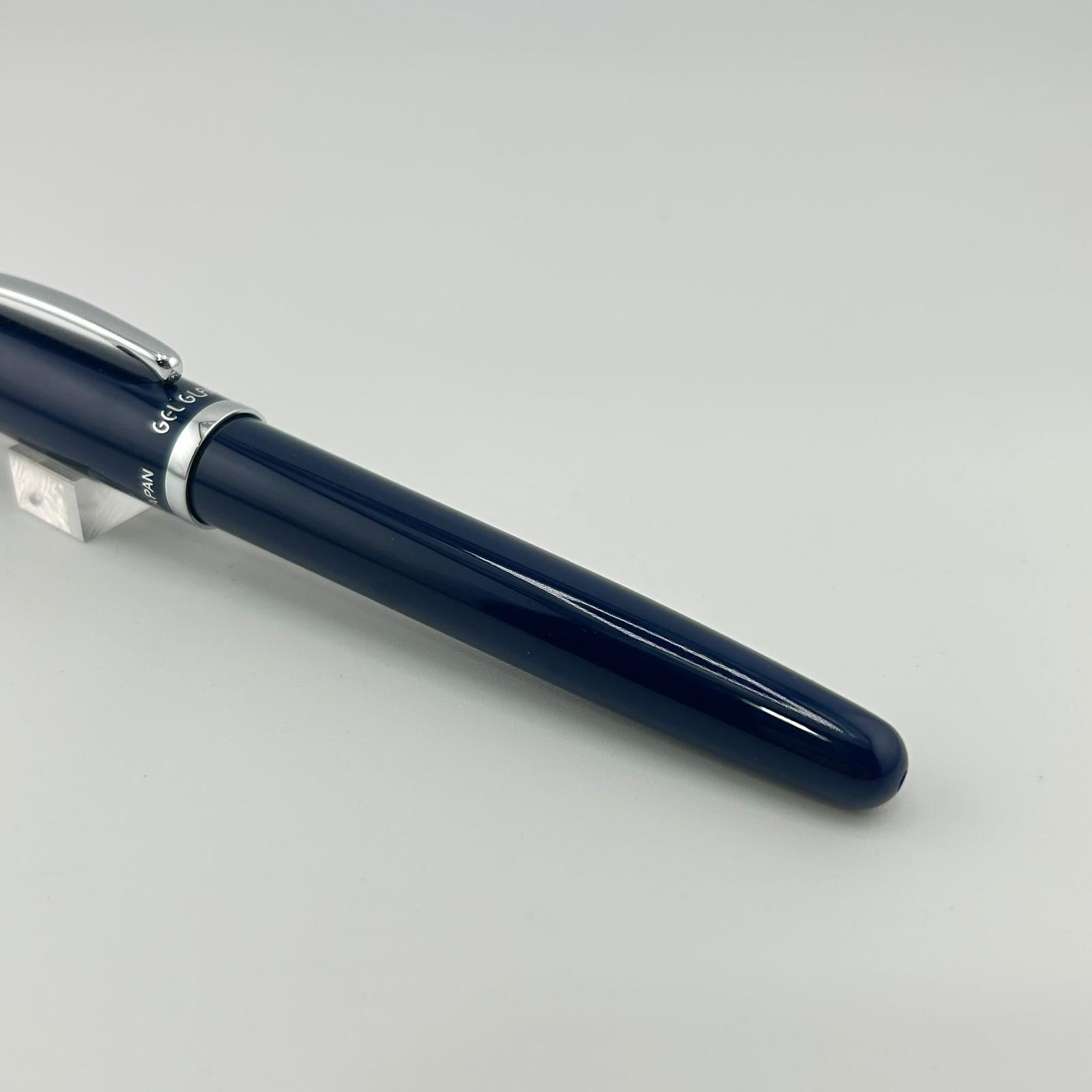 Platinum Glamour Rhodium trim - 2 pens ( one black and one blue ) Roller Balls