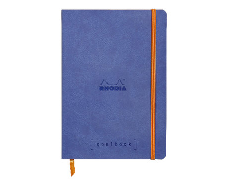 Rhodia Goalbook Sapphire - Dot Grid 5 3/4 in. x 8 1/4 in. Notebook
