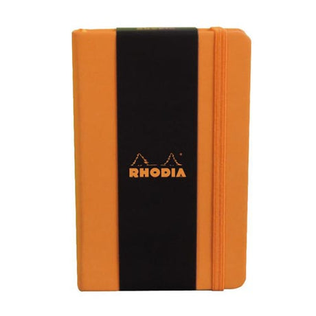 Rhodia Web Notebooks Orange Lined 3 1/2 in. x 5 1/2 in.