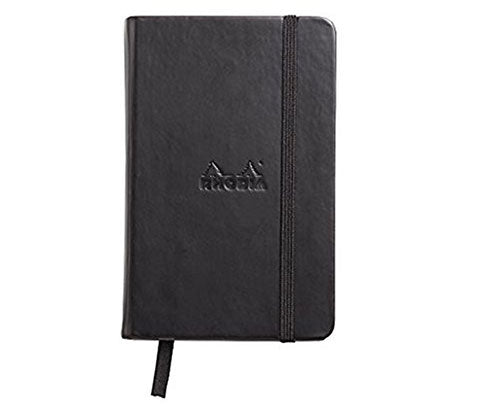 Rhodia Web Notebooks Black Blank 3 1/2 in. x 5 1/2 in.