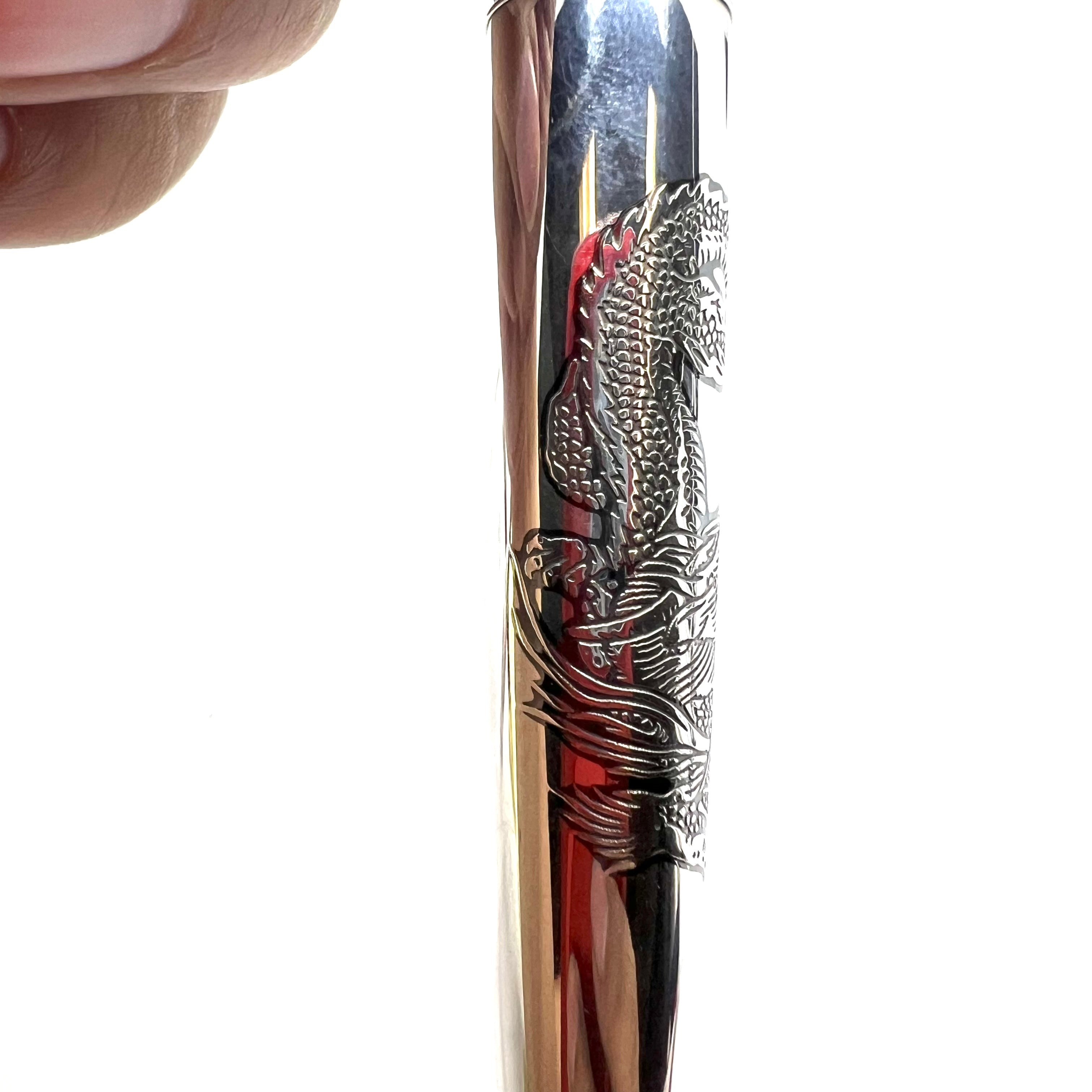 Pilot-Namiki Sterling Silver Dragon Fountain Pen