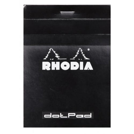 Rhodia Dot Grid Pads Black Cover Dot Grid 3 3/8 in. x 4 3/4 in.