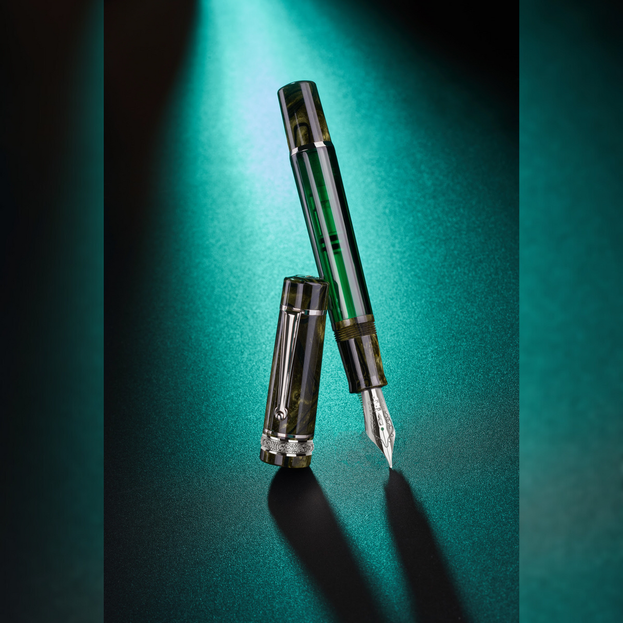 Delta Limited Edition Royal Green Fountain Pen