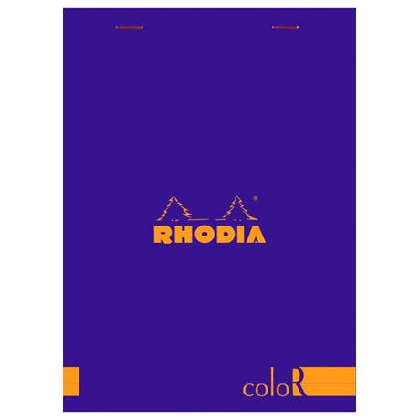 Rhodia Premium Notepads Violet Premium Lined Notepad -70 Sheets 6 in. x 8 1/4 in.