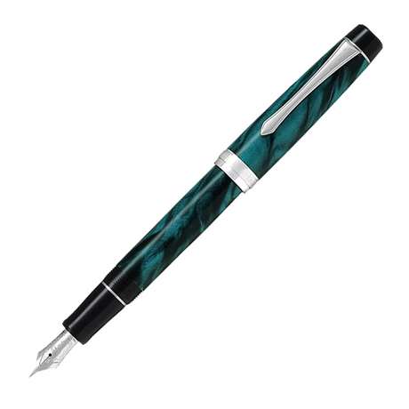 Pilot & Namiki Custom Heritage SE Green Marble - Fountain Pen (14kt Gold Nib)