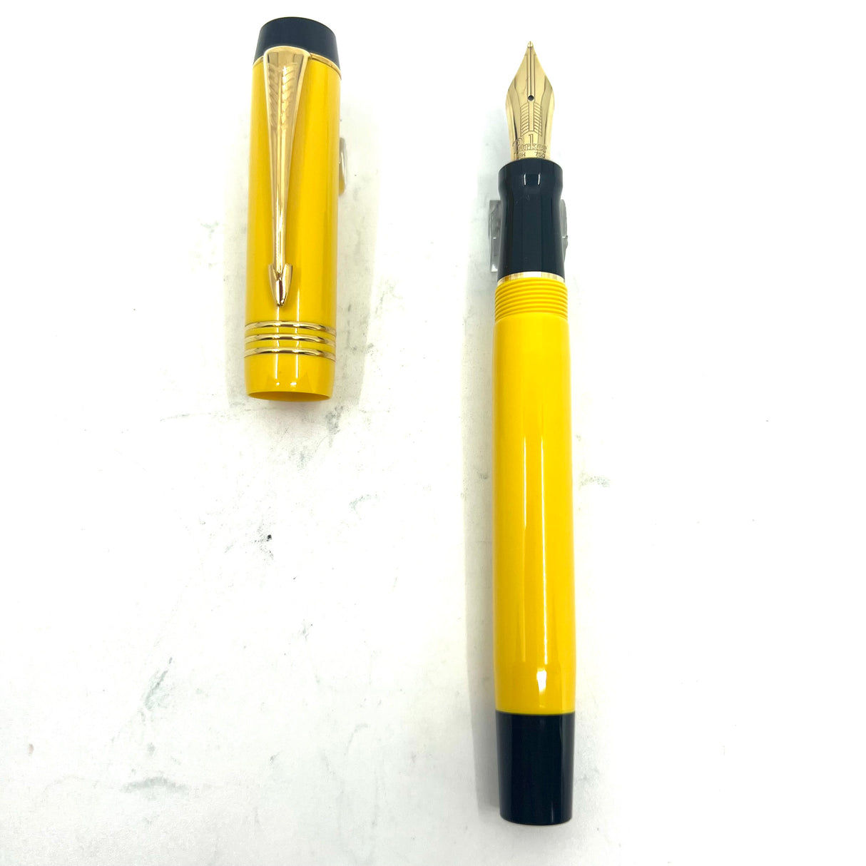 Parker Duofold Centennial Mandarin Yellow Limited Edition Fountain Pen