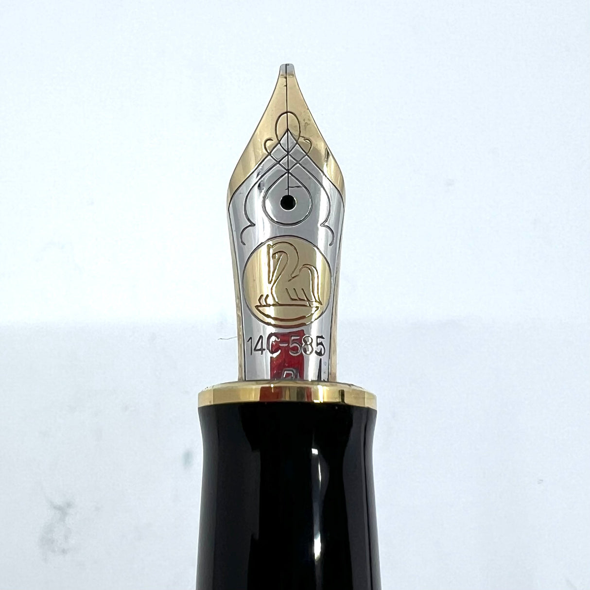 Pelikan M800 Green Striped Fountain Pen - W. Germany Early Model