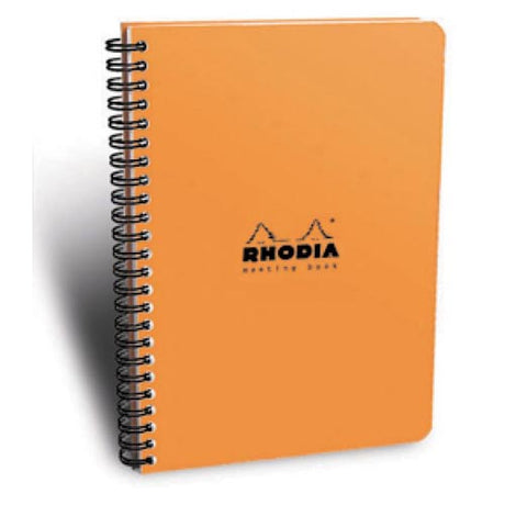 Rhodia Meeting Books Orange Lined 6 1/2 in. x 8 1/4 in.