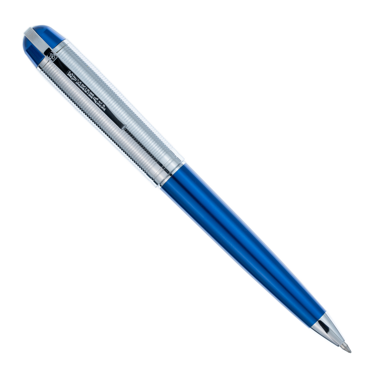 Wahl-Eversharp Skyline Blue Silver Cap - Ballpoint Pen