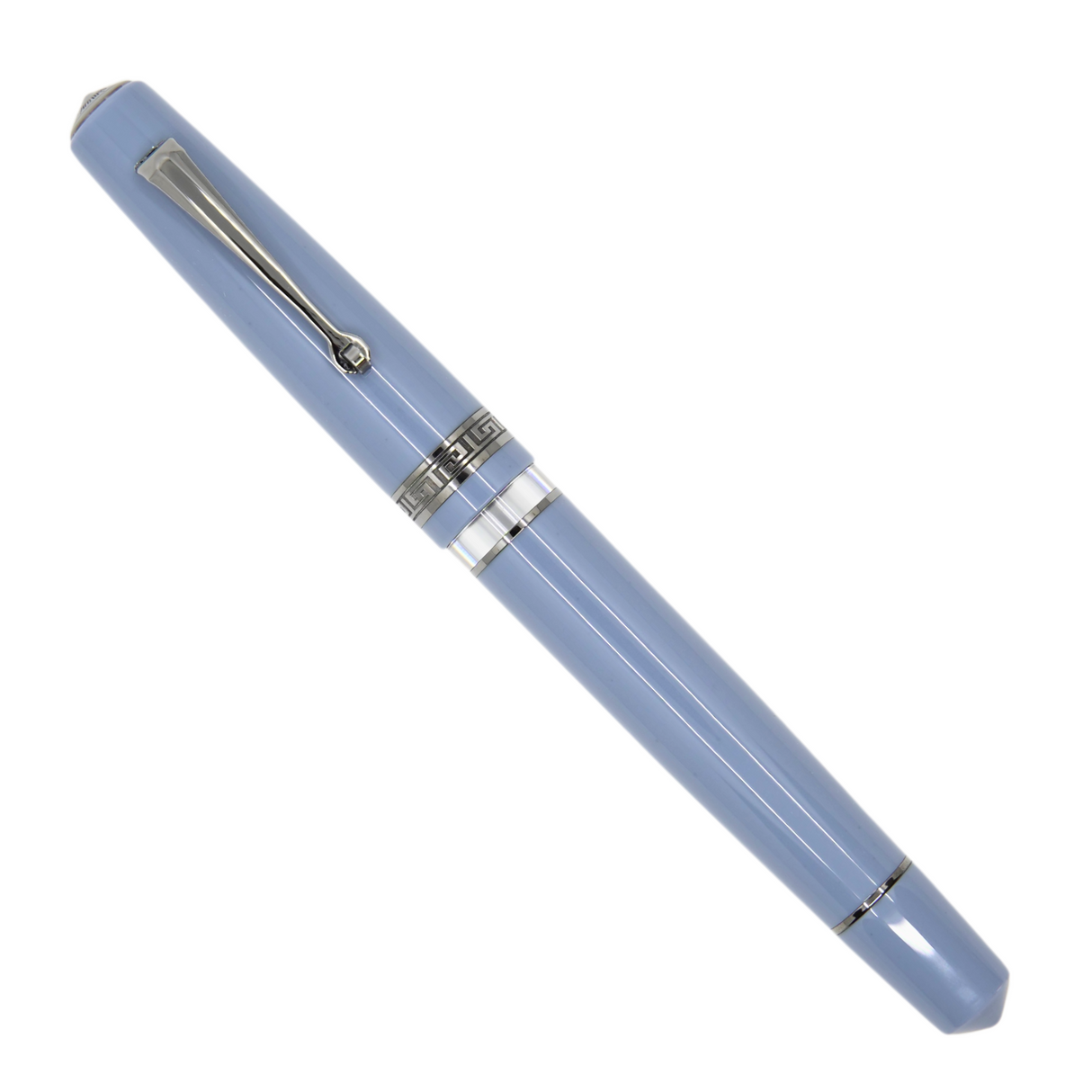 ASC Bologna Portofino Bespoke 2024 Blu Lavanda Ruthenium Trim - Fountain Pen