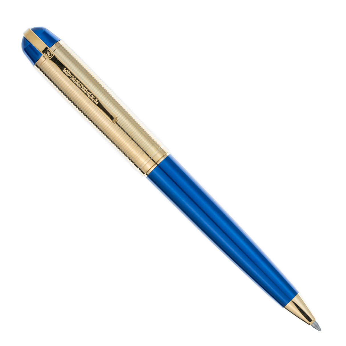 Wahl-Eversharp Skyline Blue Presentation Gold Cap - Ballpoint Pen