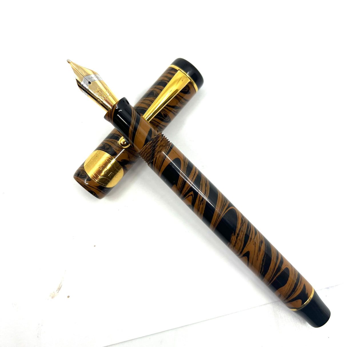 Bexley Ebonite Tobacco/Smoke 5th Anniversary Collection Fountain Pen