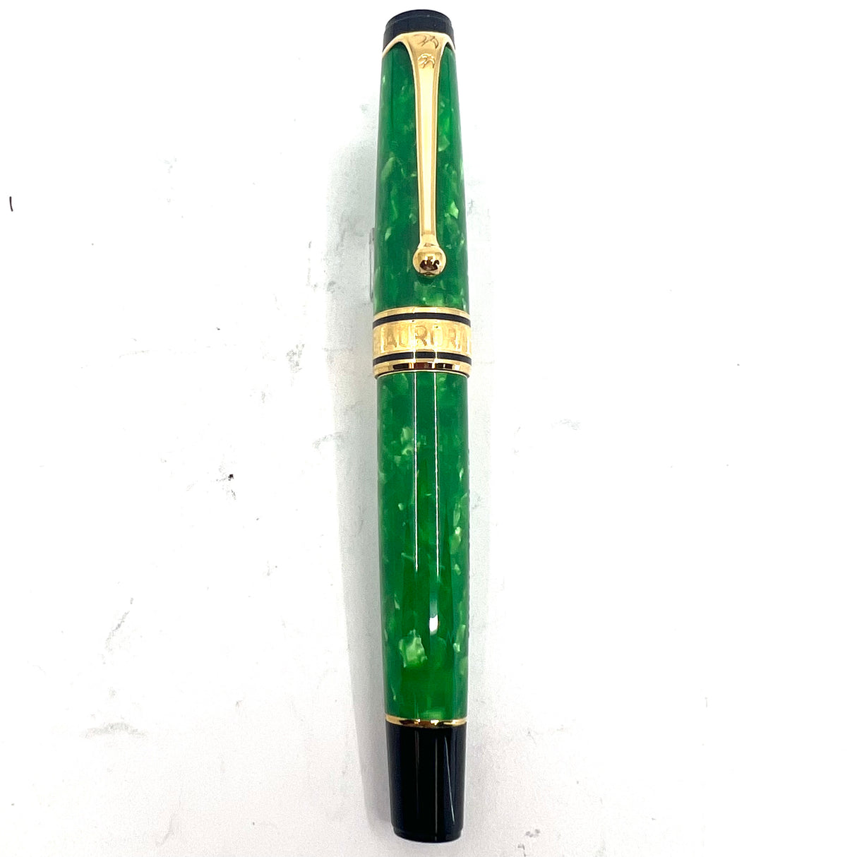 Aurora Optima Primavera Marbled Green Limited Edition Fountain Pen