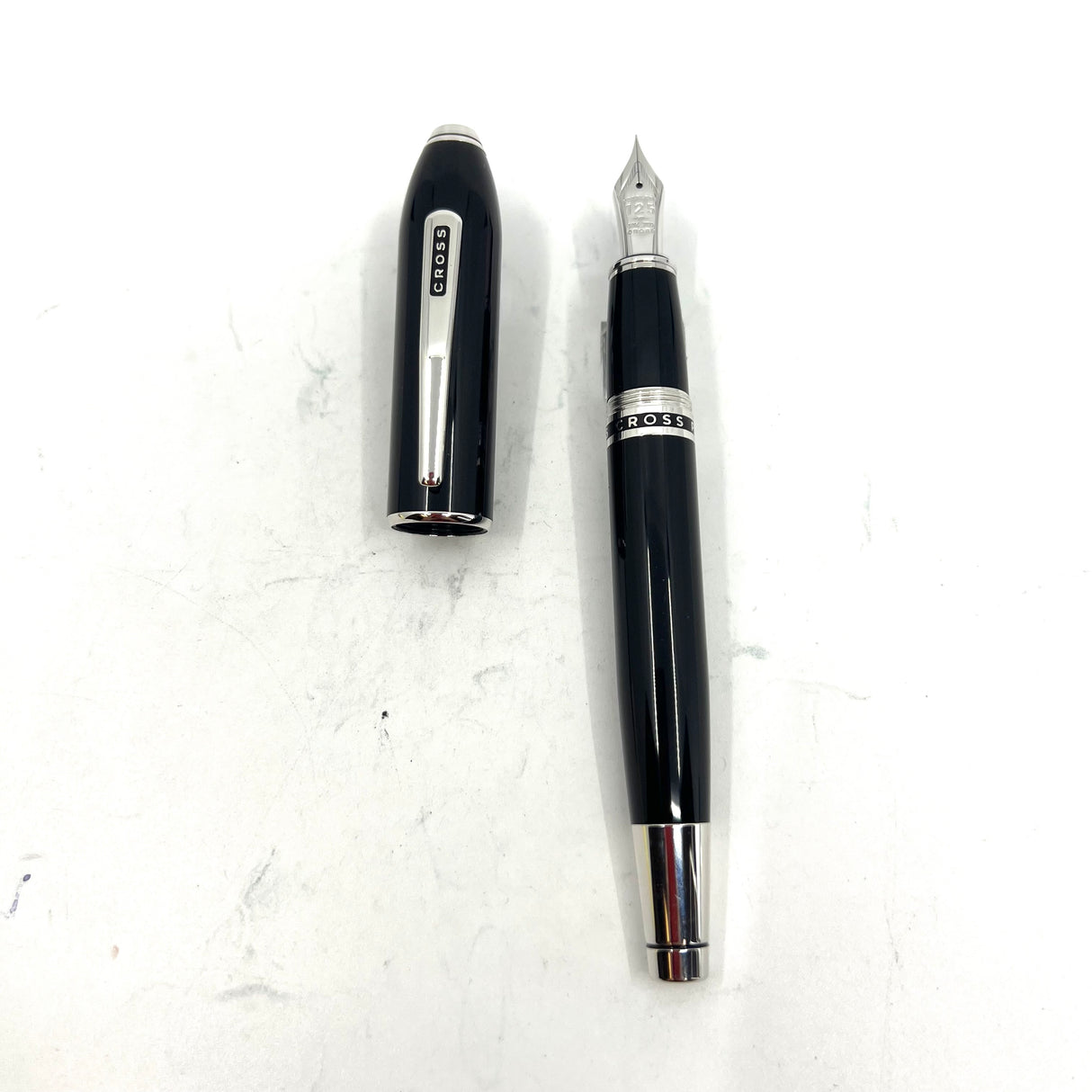 Cross Peerless 125 Obsidian Black Fountain Pen
