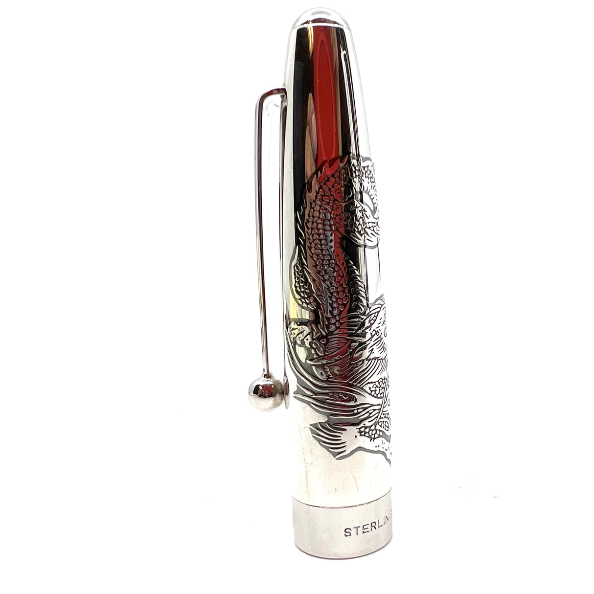 Pilot-Namiki Sterling Silver Dragon Fountain Pen