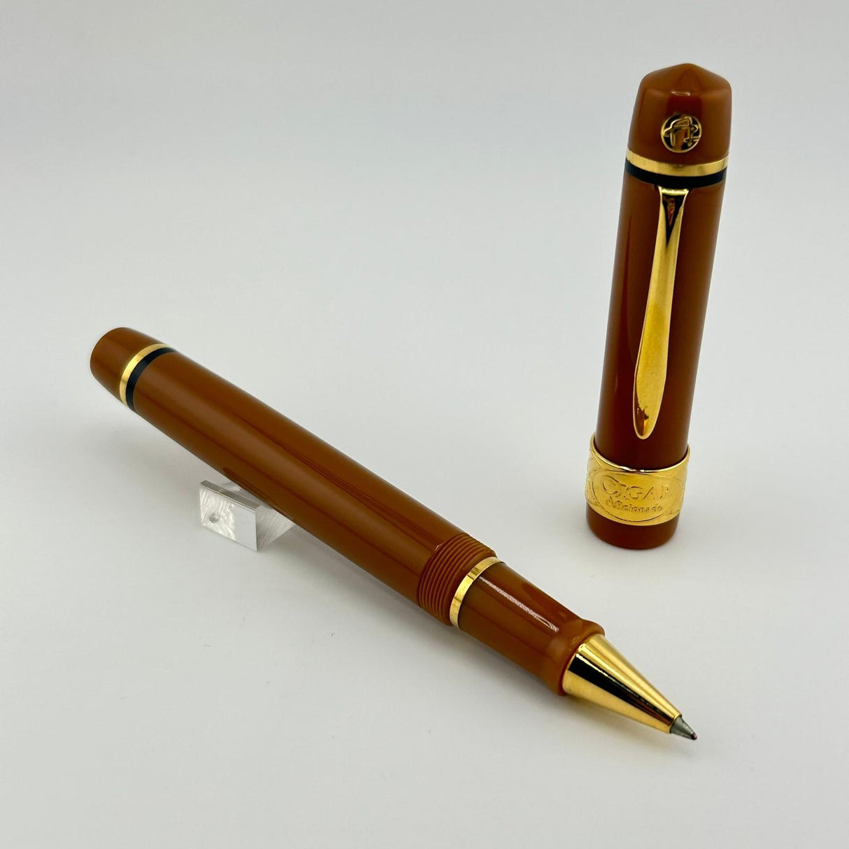 Bexley Cigar Aficionado Brown coffee - Roller Ball circa 1998