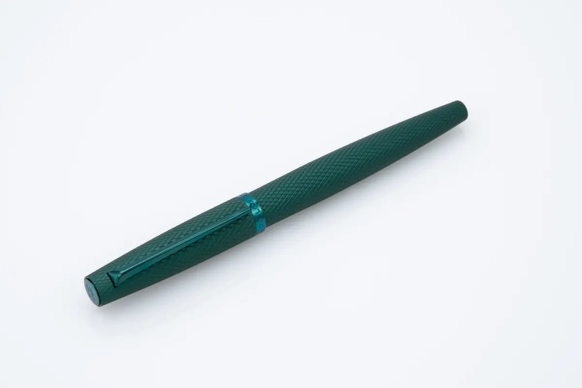 Diplomat Viper Green Quilloche Fountain Pen
