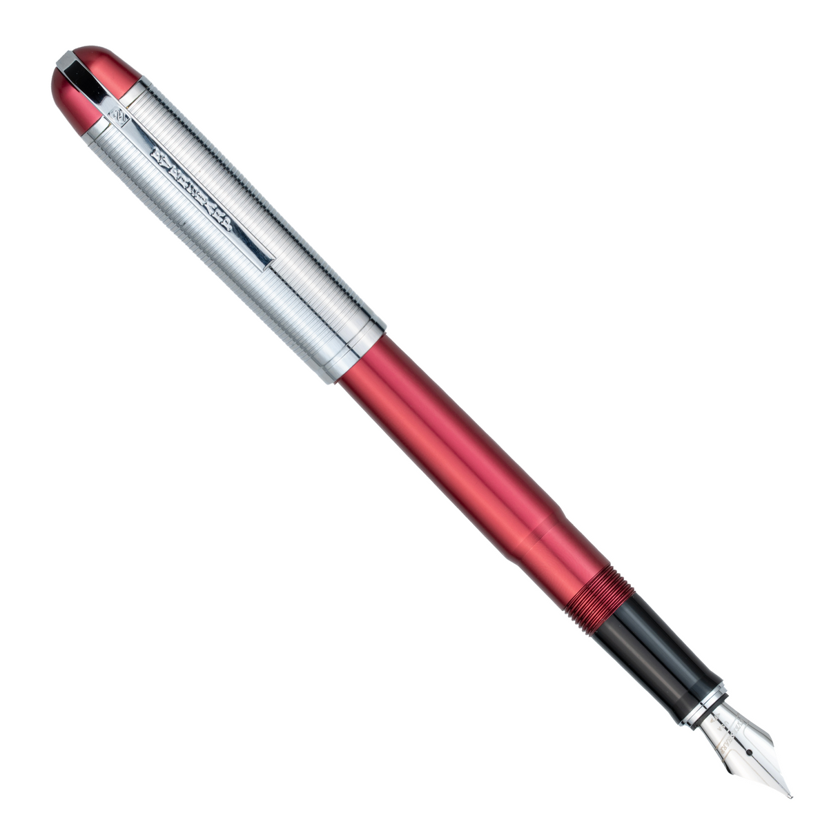 Wahl-Eversharp Skyline Red Silver Cap - Fountain Pen