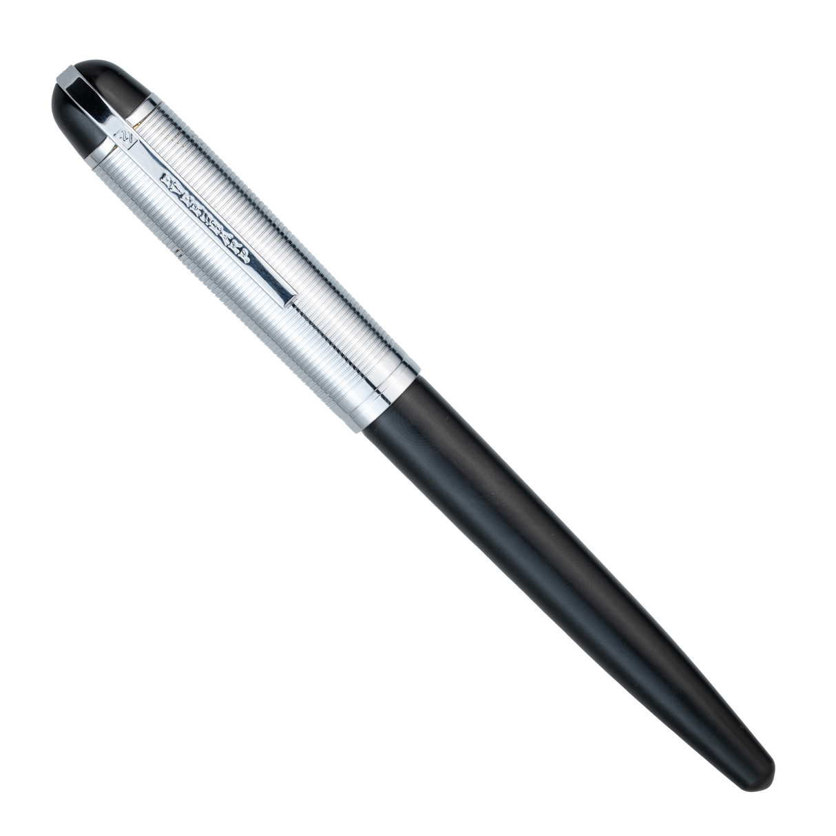 Wahl-Eversharp Skyline Black Silver Cap - Fountain Pen