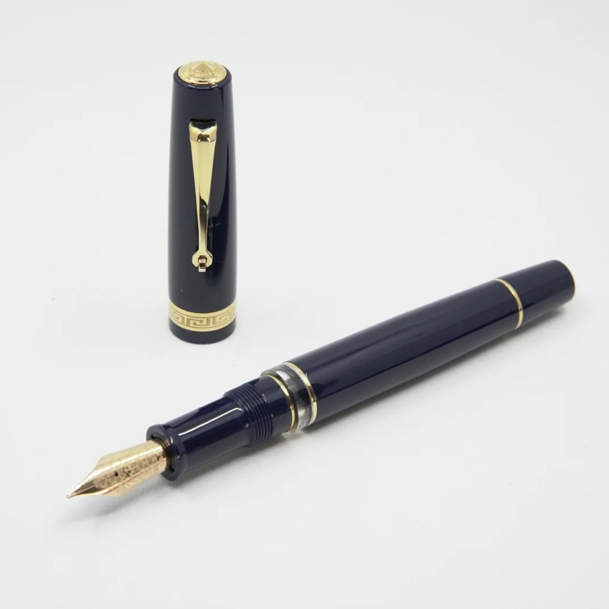 ASC Bologna Portofino Bespoke 2024 Blu Mare Gold Trim - Fountain Pen
