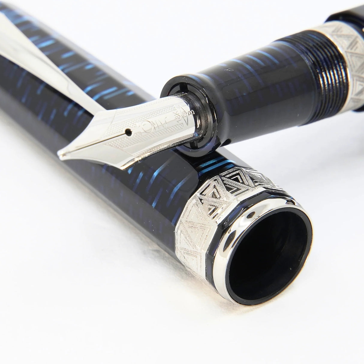 ASC Gladiatore Medio Blue Skyscraper Limited Edition - Fountain Pen