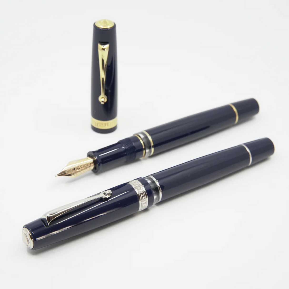 ASC Bologna Portofino Bespoke 2024 Blu Mare Gold Trim - Fountain Pen