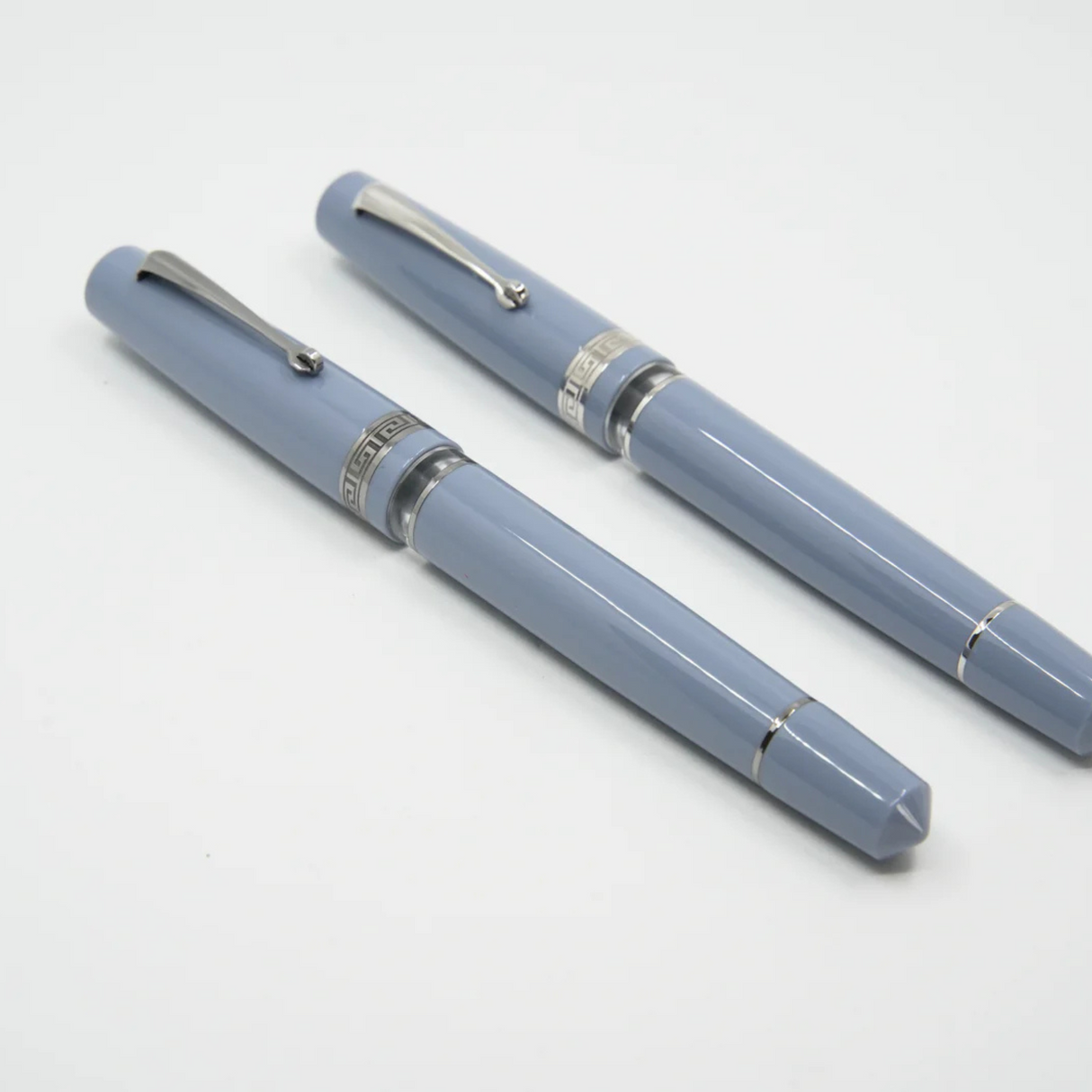 ASC Bologna Portofino Bespoke 2024 Blu Lavanda Rhodium Trim - Fountain Pen