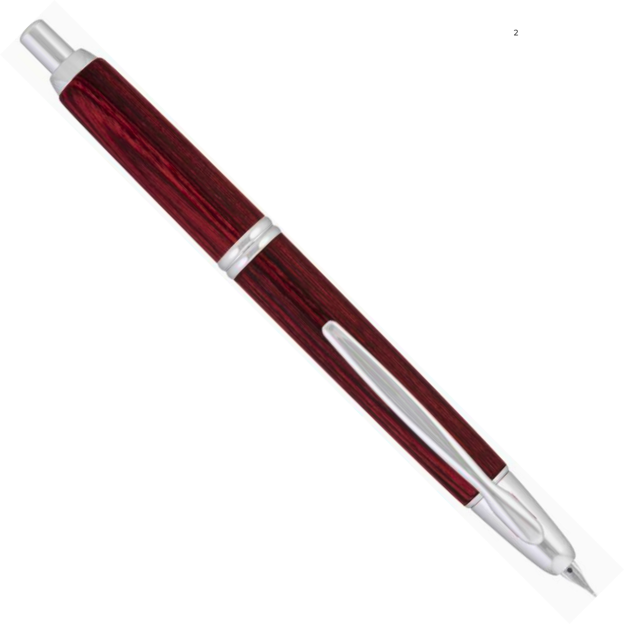 Pilot Vanishing Point Red Birchwood - Fountain Pen