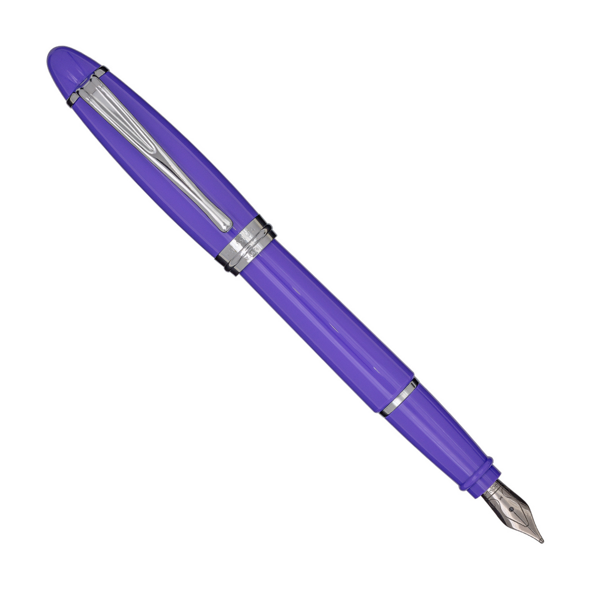 Aurora Ipsilon Spring Primavera (Purple) Seasons Chrome Trim Fountain Pen