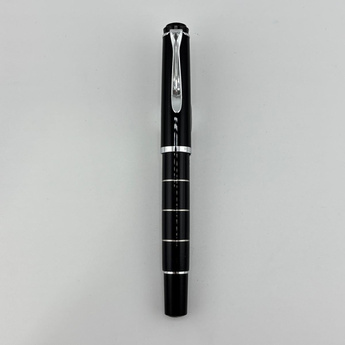 Pelikan M215 Black with silver rings - Fountain Pen