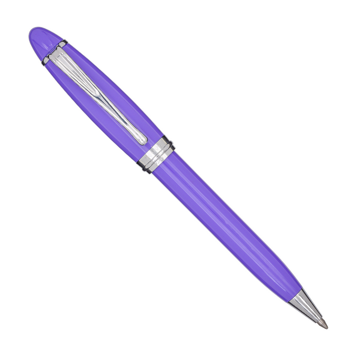 Aurora Ipsilon Spring Primavera (Purple) Seasons Chrome Trim Ballpoint