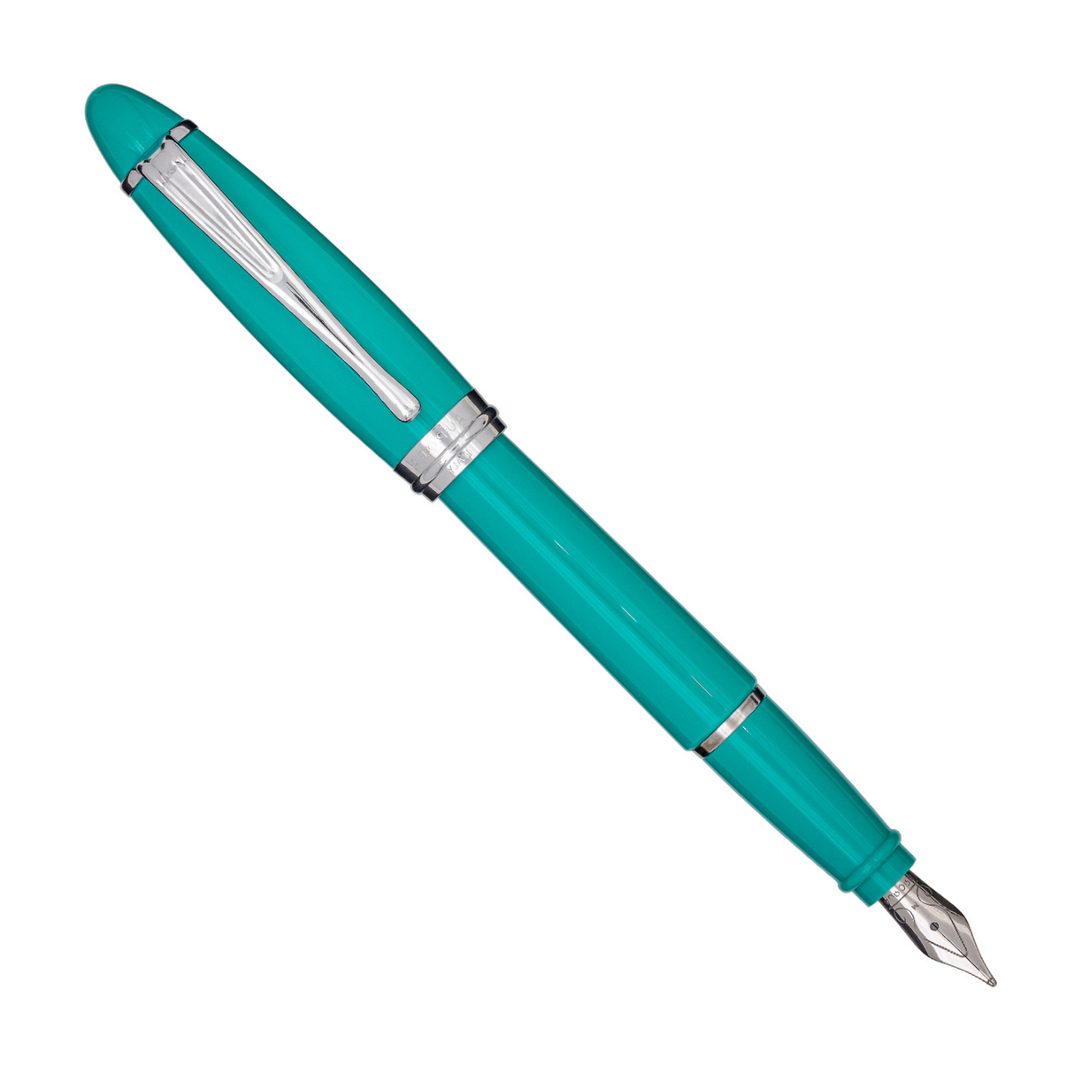 Aurora Ipsilon Summer Estate (Green) Seasons Chrome Trim Fountain Pen