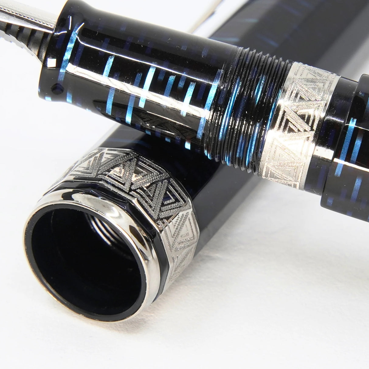 ASC Gladiatore Medio Blue Skyscraper Limited Edition - Fountain Pen