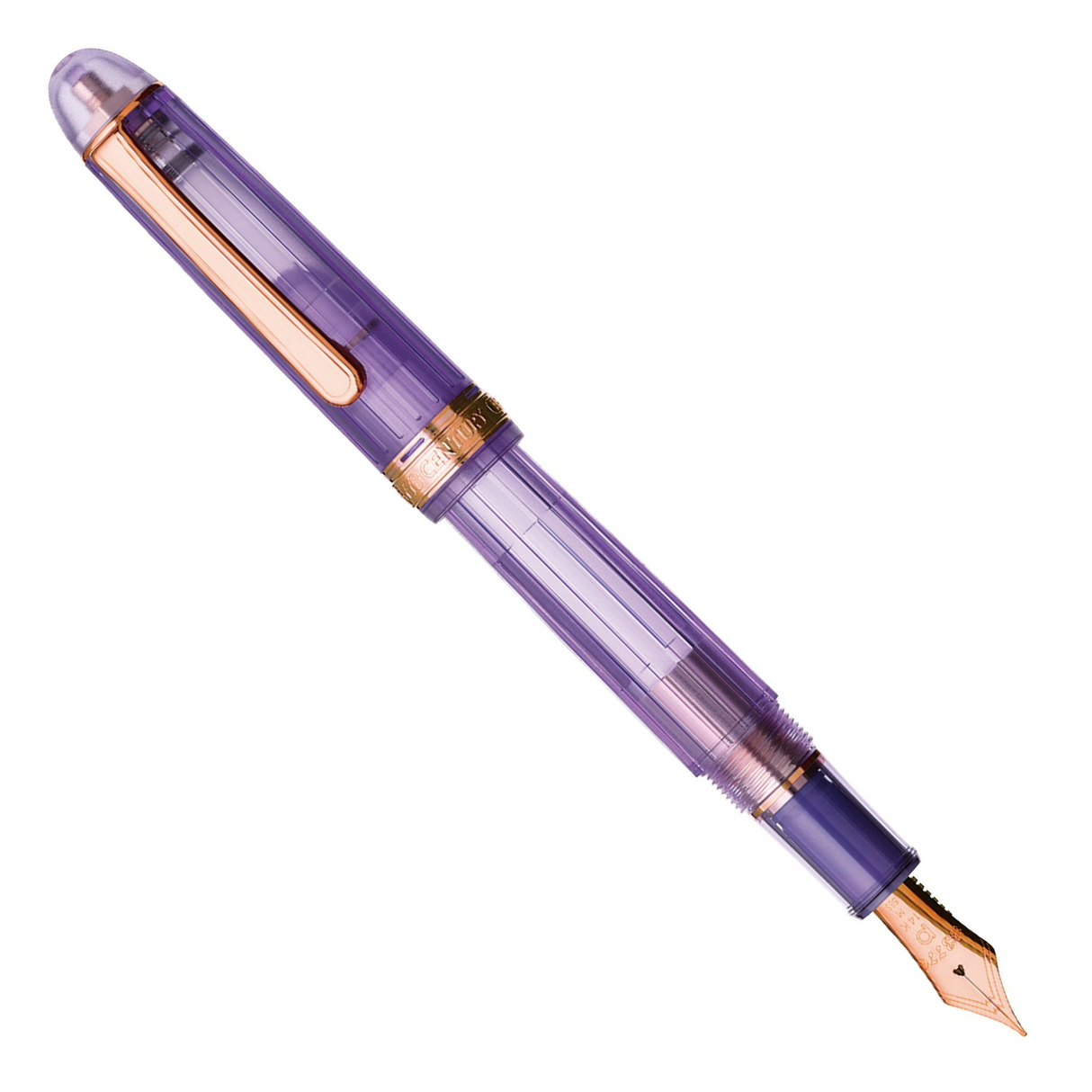 Platinum 3776 Century Nice Lavande Transparent - Fountain Pen