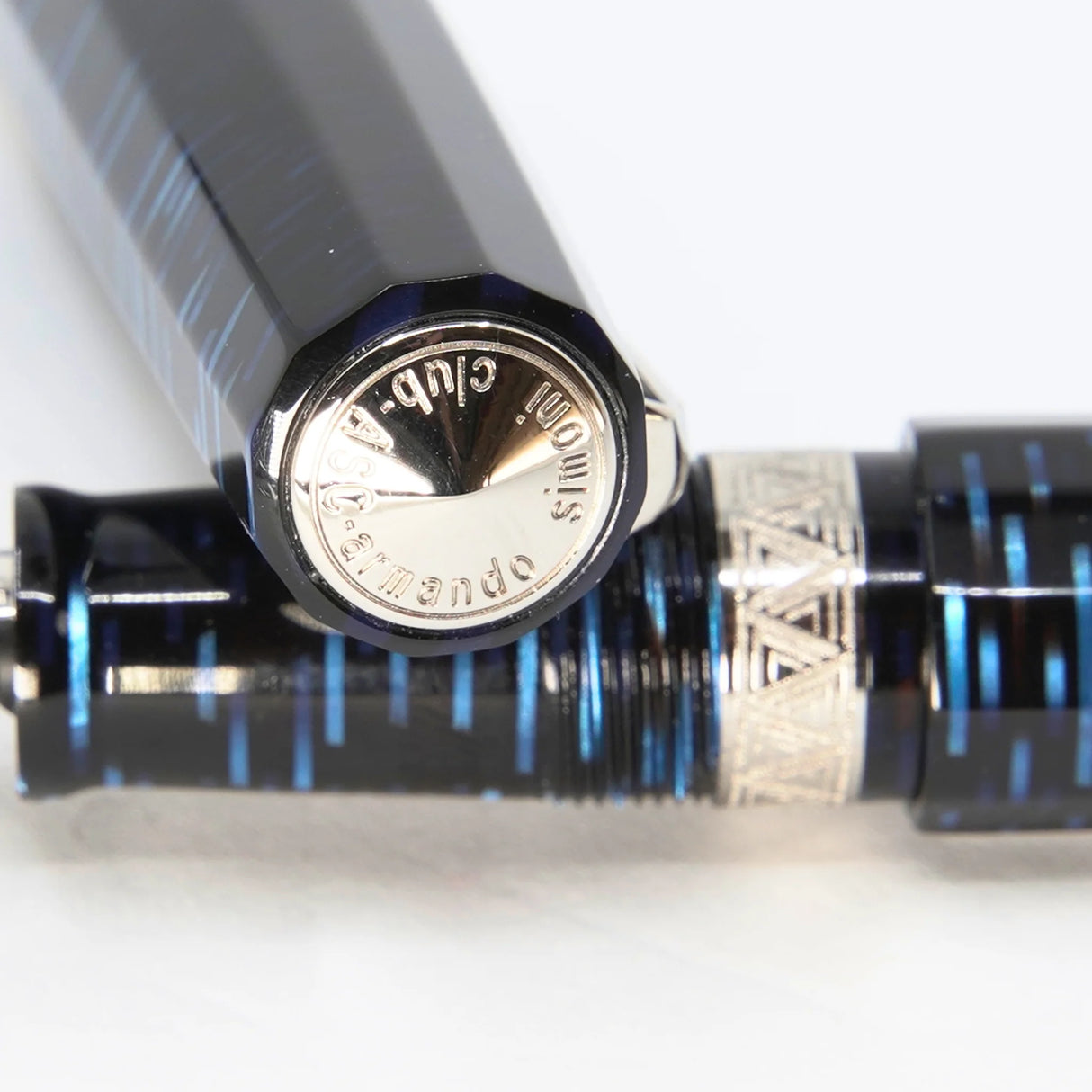 ASC Gladiatore Medio Blue Skyscraper Limited Edition - Fountain Pen