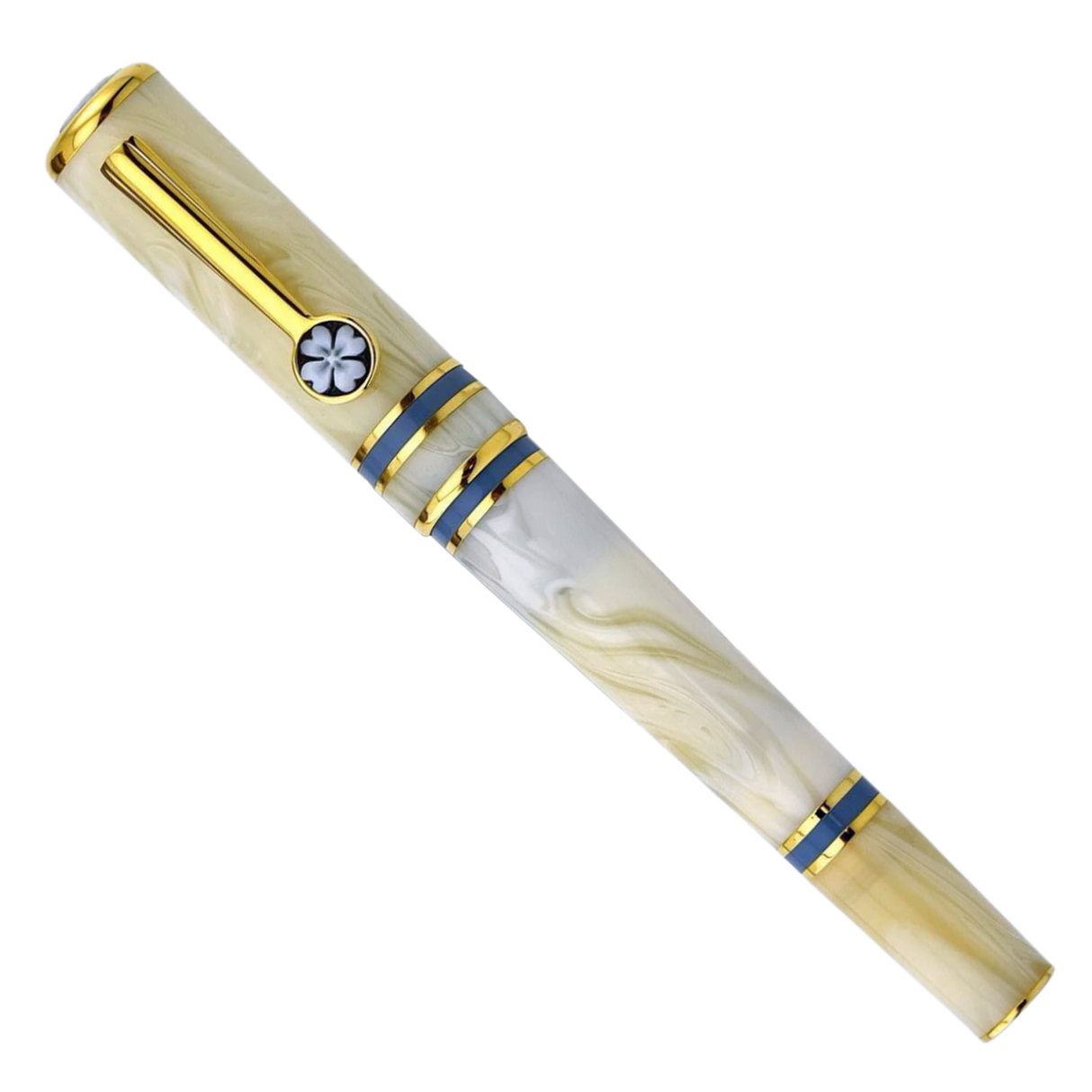 Gioia Cameo Sky Blue Fountain Pen