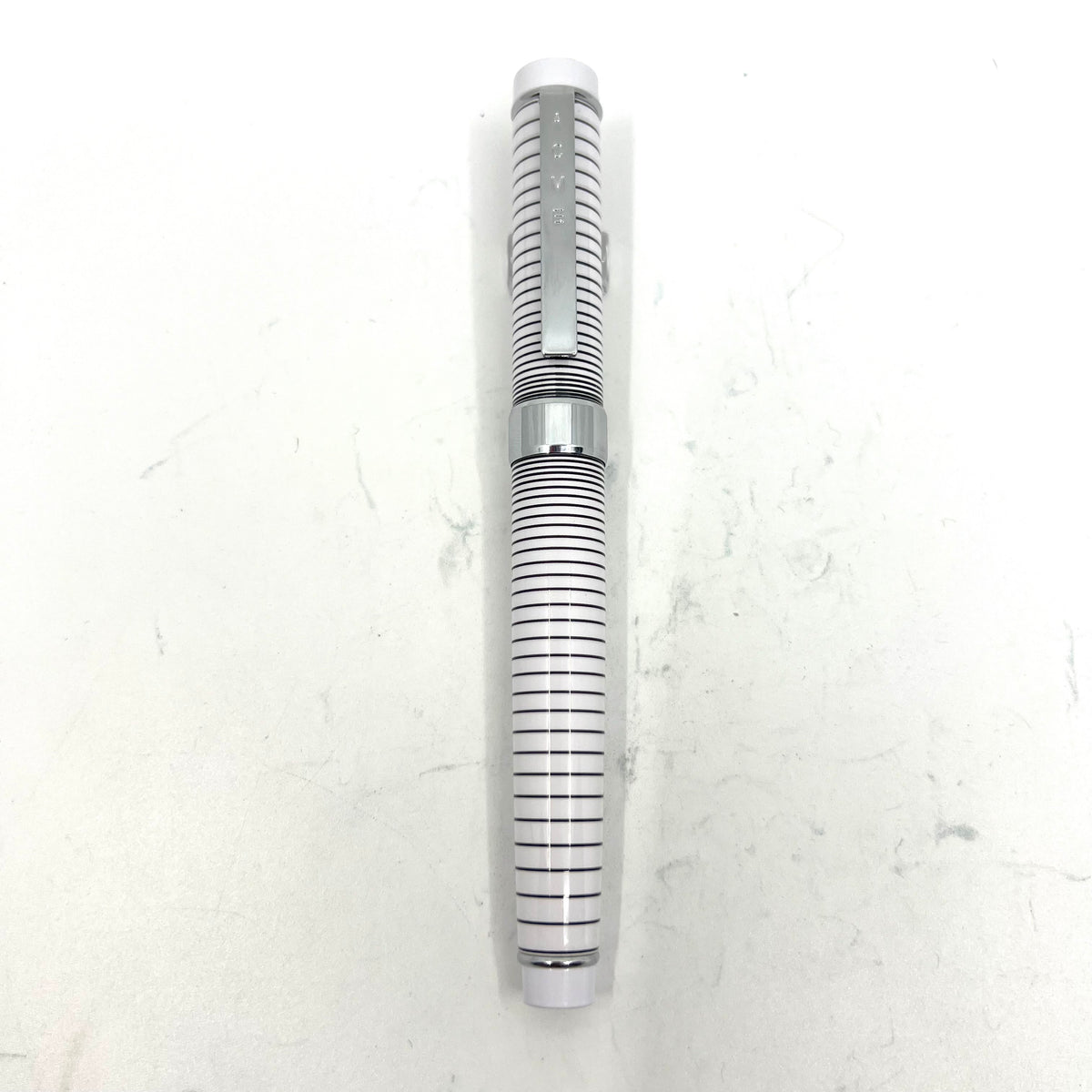 Acme "StripyWhite" Rollerball by James Irvine Fountain Pen Hospital