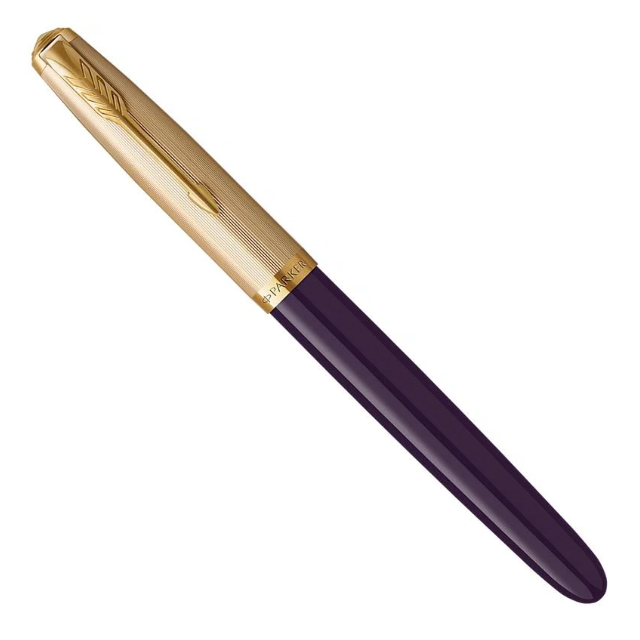 Parker 51 Deluxe Plum & Gold - Fountain Pen (18KT Nib)