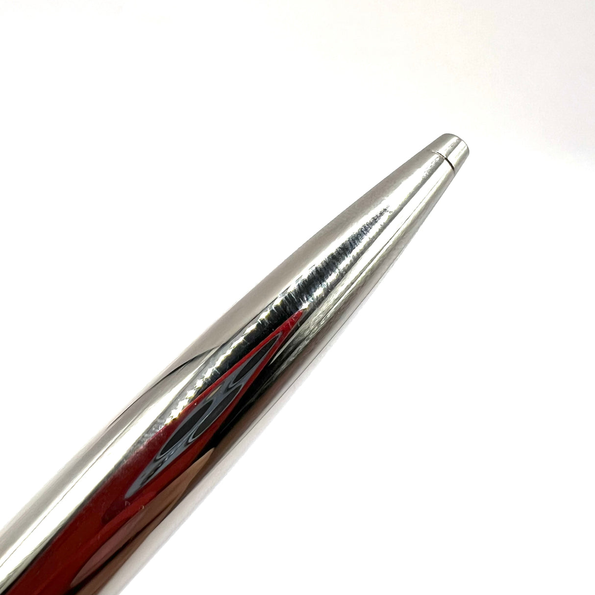 Montblanc Meisterstuck Solitaire Stainless Steel II 164 Ballpoint Pen - Laser Engraved Cap (Copy)