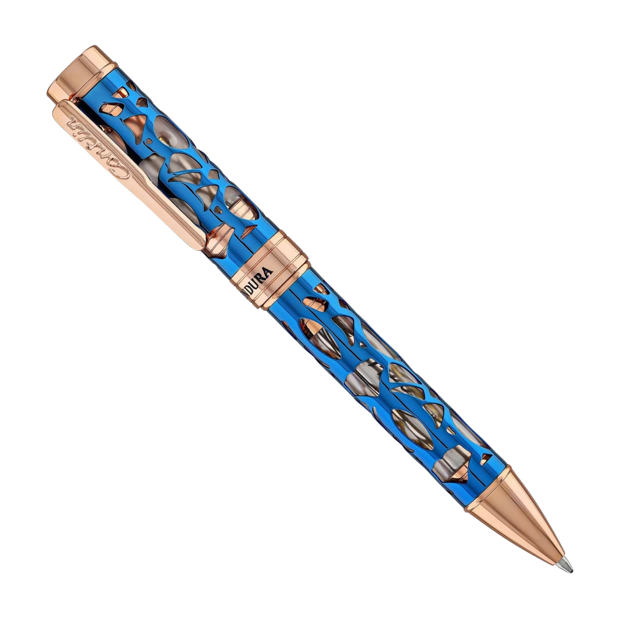 Conklin Endura Deco Crest Demo Blue Rosegold Ballpoint
