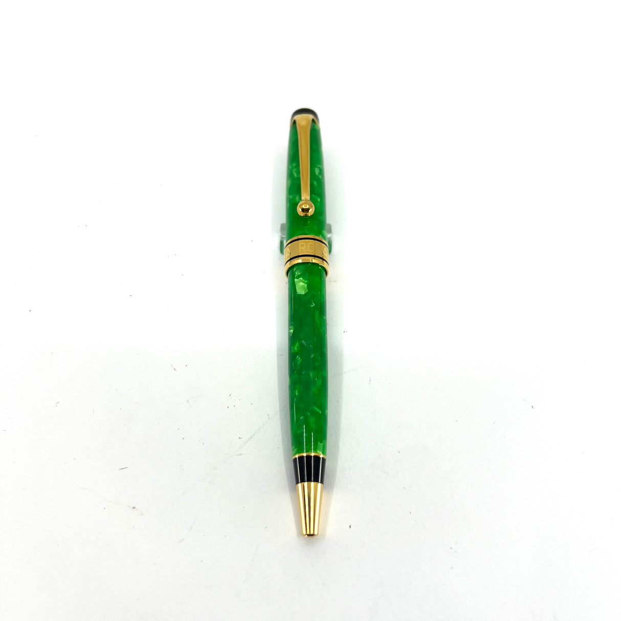 Aurora Verde e Oro Primavera Ballpoint Pen Limited Edition circa 2004