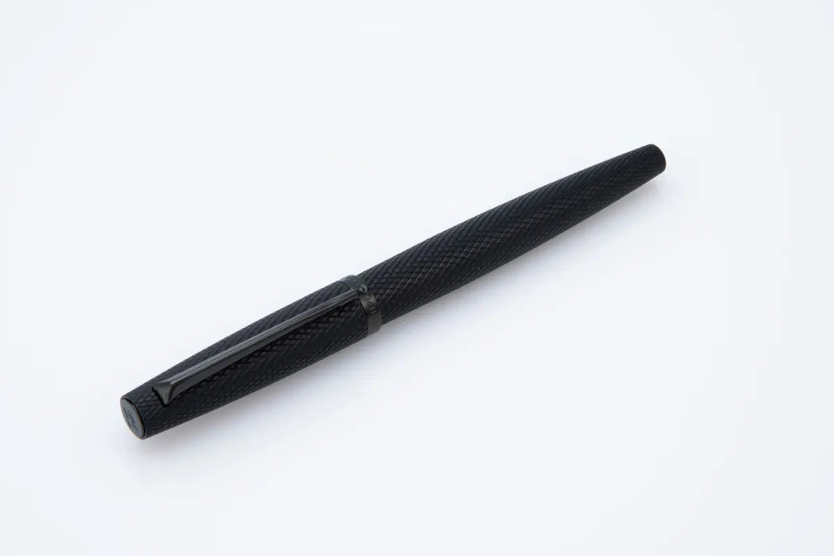 Diplomat Viper Black Quilloche Fountain Pen