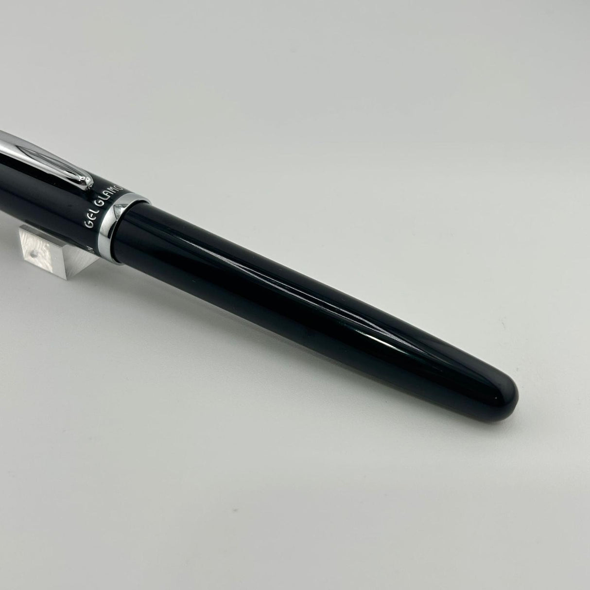 Platinum Glamour Rhodium trim - 2 pens ( one black and one blue ) Roller Balls