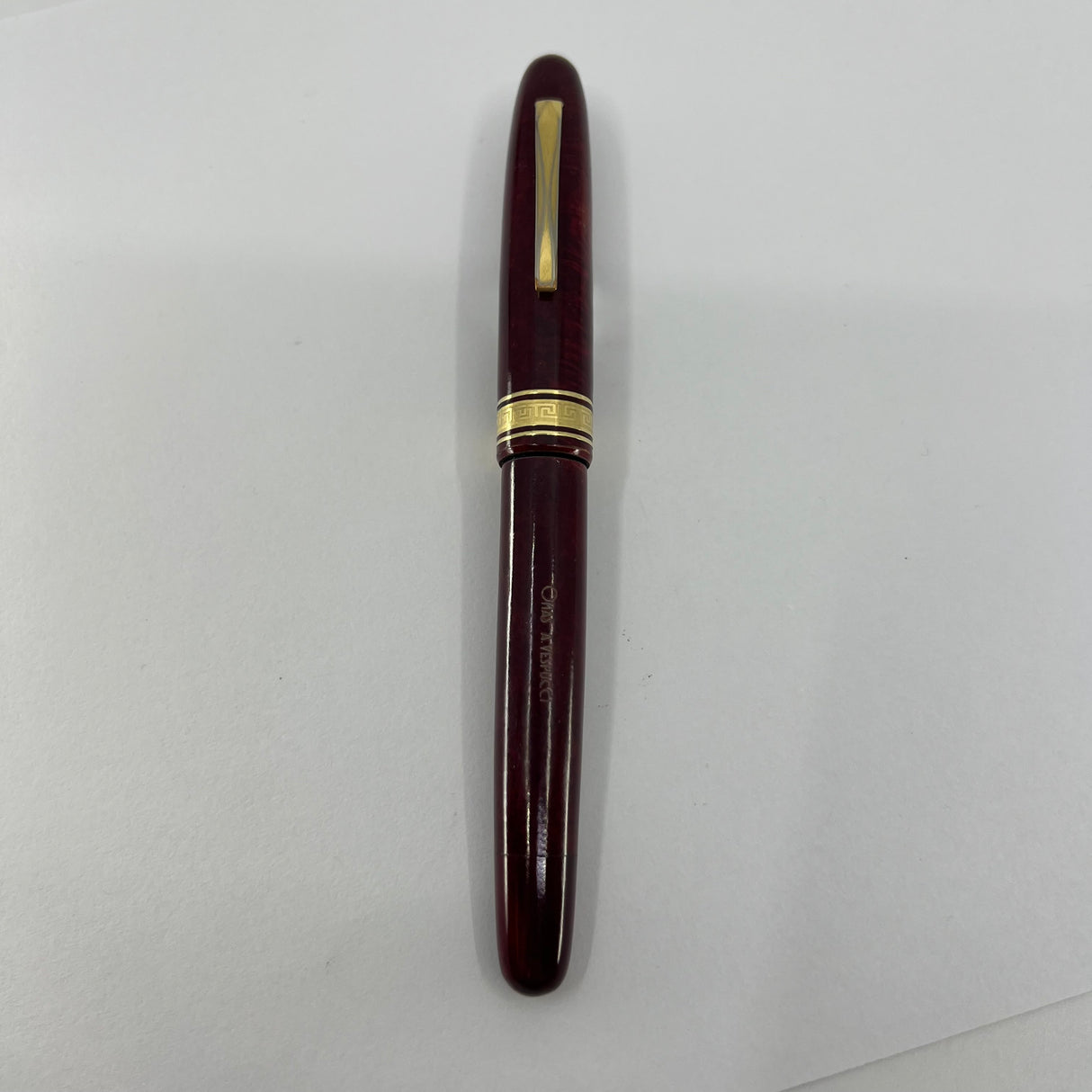 OMAS Amerigo Vespucci Ogiva Wood Large Fountain Pen - Fine 18kt Gold Nib