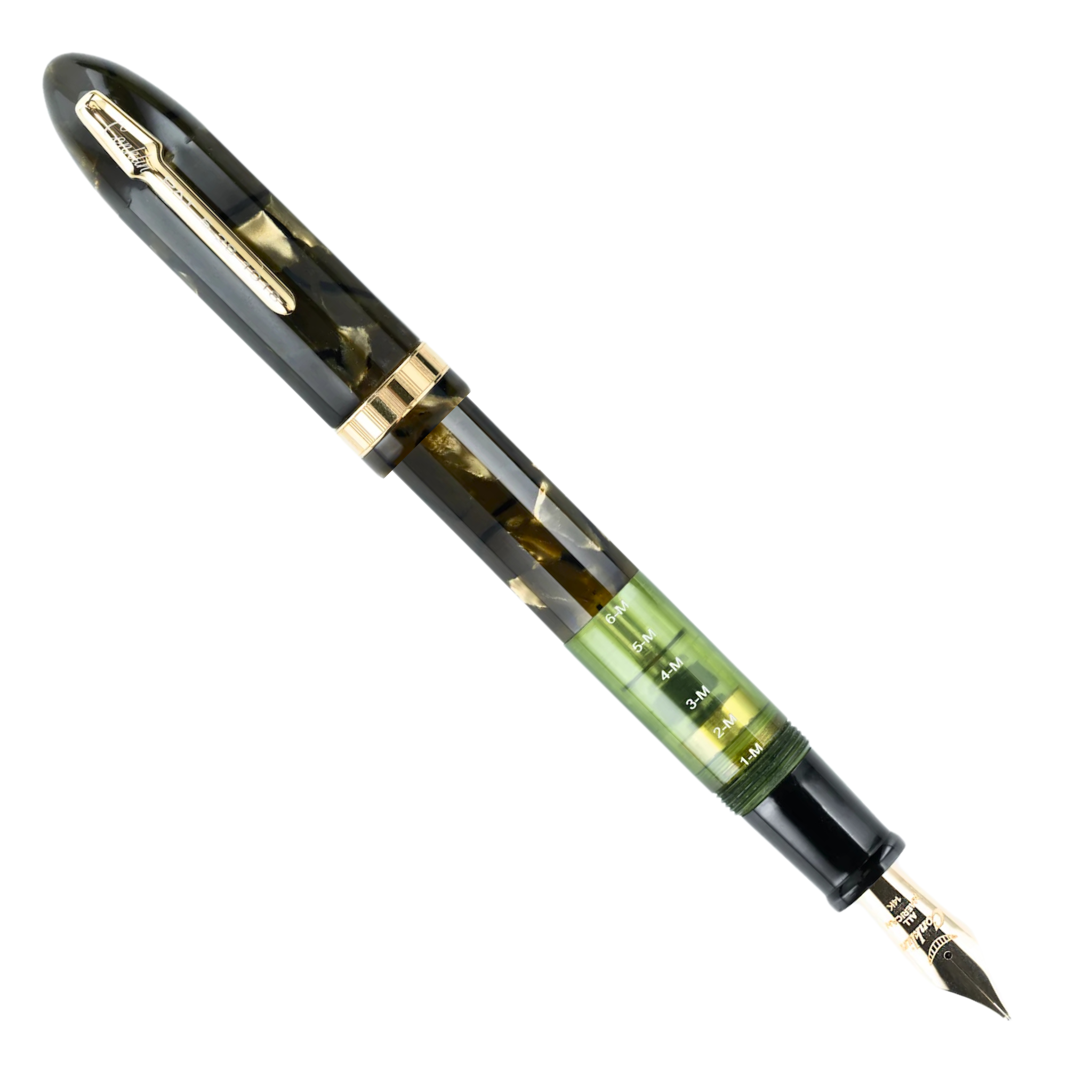 Conklin Nozac Green Saft Celluloid Limited Edition - Fountain Pen