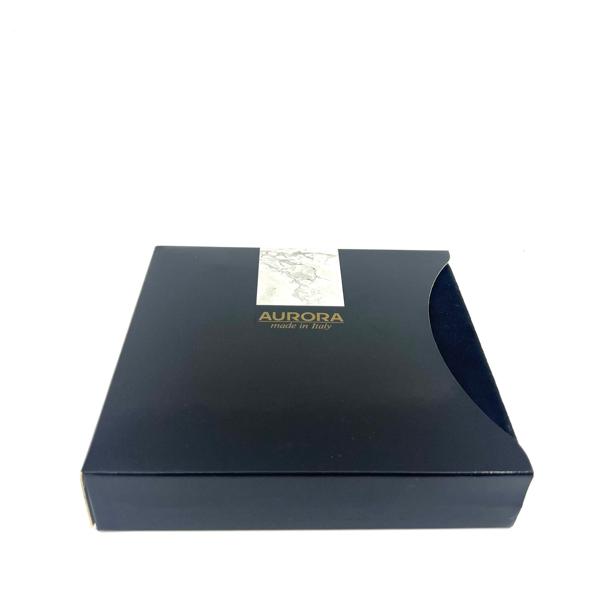 Aurora Auroloide Marbled Green Fountain Pen Circa 1996- Broad Italic 14kt Gold Nib